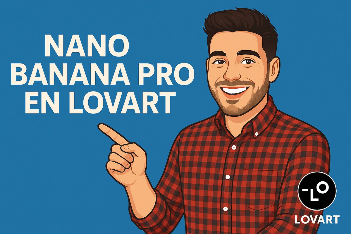 Fran_actua's tweet image. Nano Banana Pro es de los modelos visuales más potentes del mundo.

Pero dentro de @lovart_ai no solo genera imágenes ➡️ se convierten en diseños vivos y editables.

Lo más loco que vas a ver hoy en edición con IA (hilo tutorial🧵)