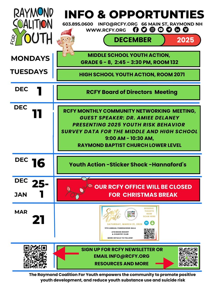 Here's what's ahead for December &amp; more We hope to see you on Thursday - mailchi.mp/0fb26da8e2e9/g…