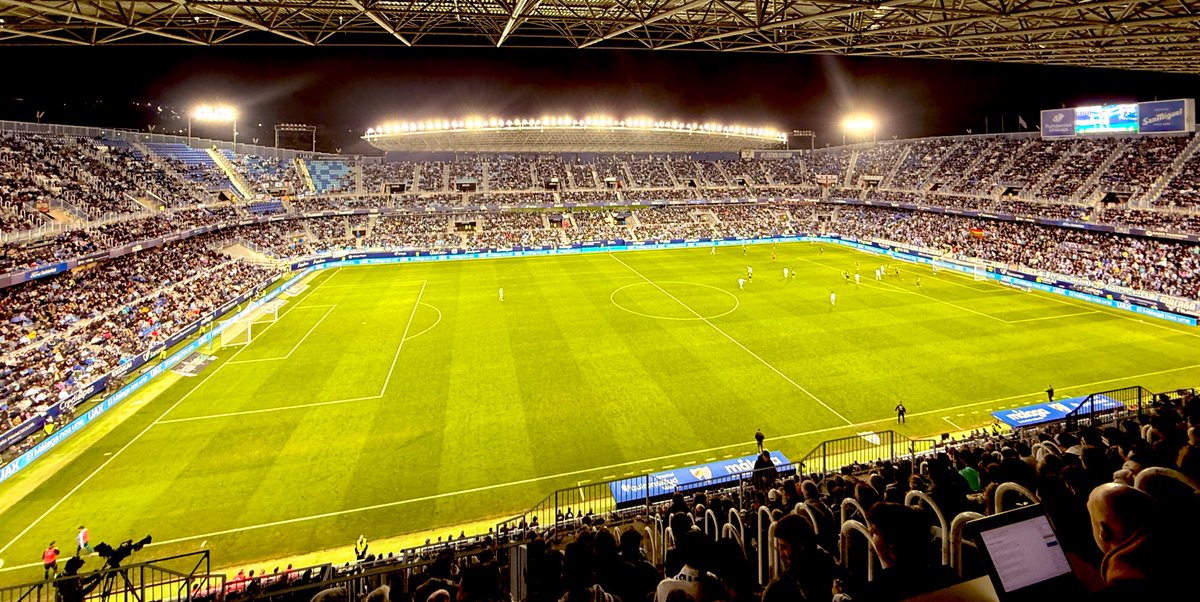 21181 espectadores hoy en La Rosaleda