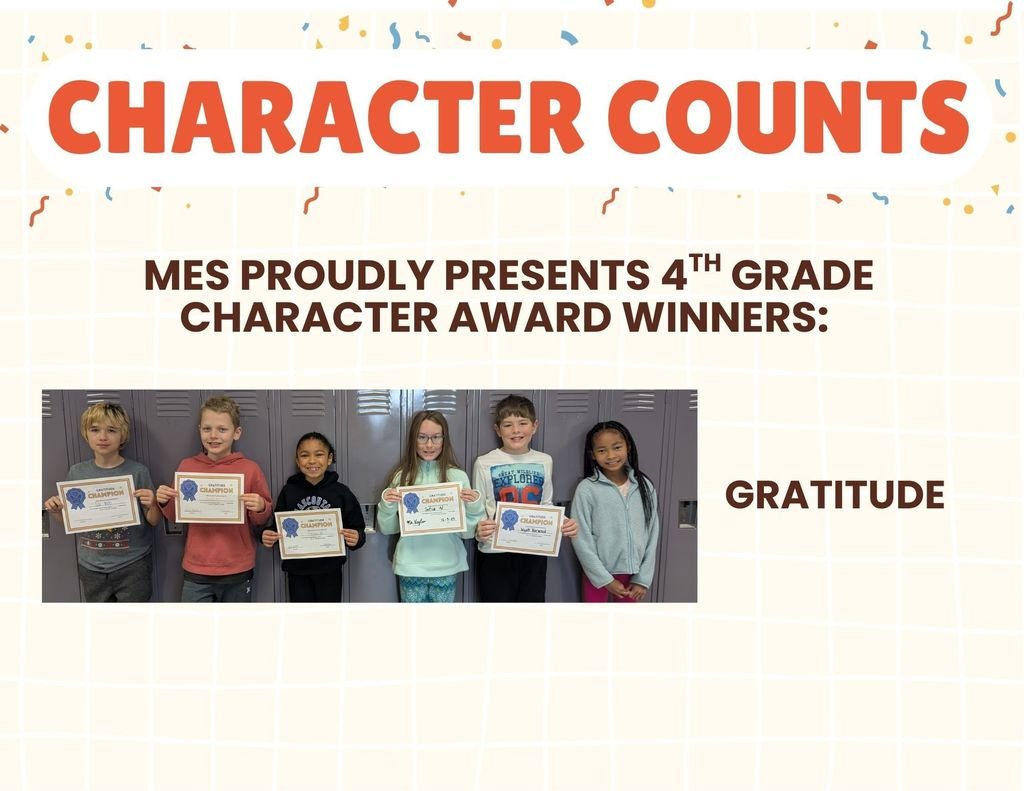 M19_MES's tweet image. Mascoutah Elementary School is proud of our fourth grade scholars whom have been great examples of respect, responsibility and gratitude.   Way to go, fourth graders!  #MESProud #19EveryStudent