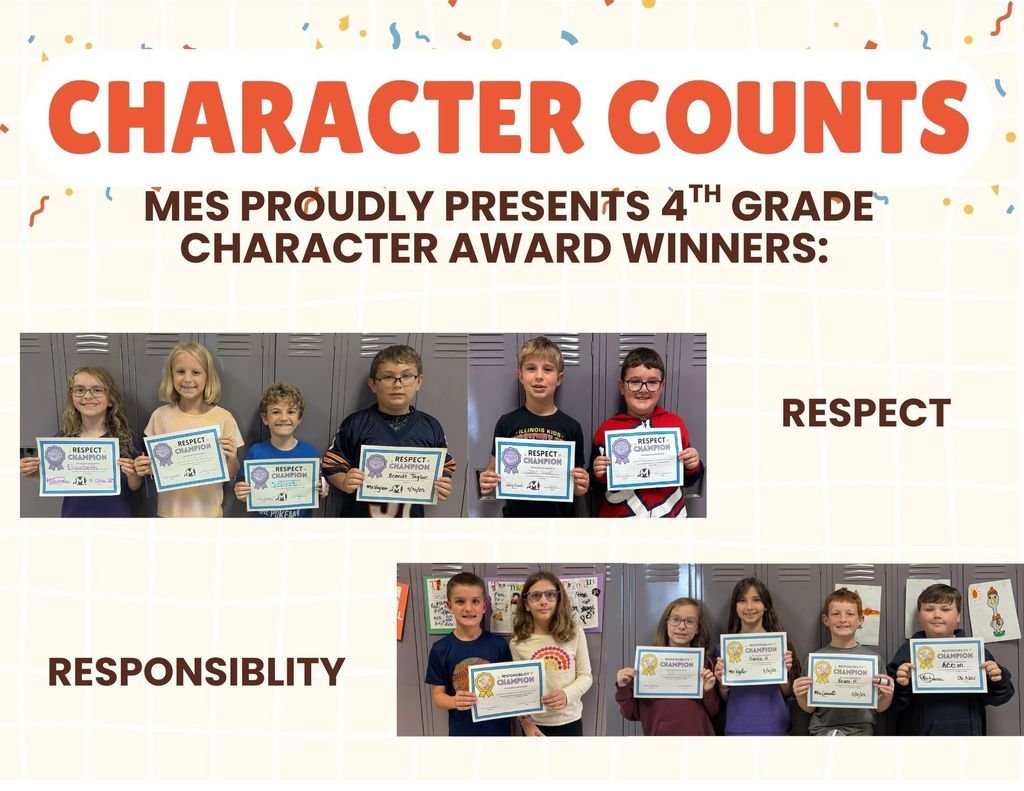 M19_MES's tweet image. Mascoutah Elementary School is proud of our fourth grade scholars whom have been great examples of respect, responsibility and gratitude.   Way to go, fourth graders!  #MESProud #19EveryStudent
