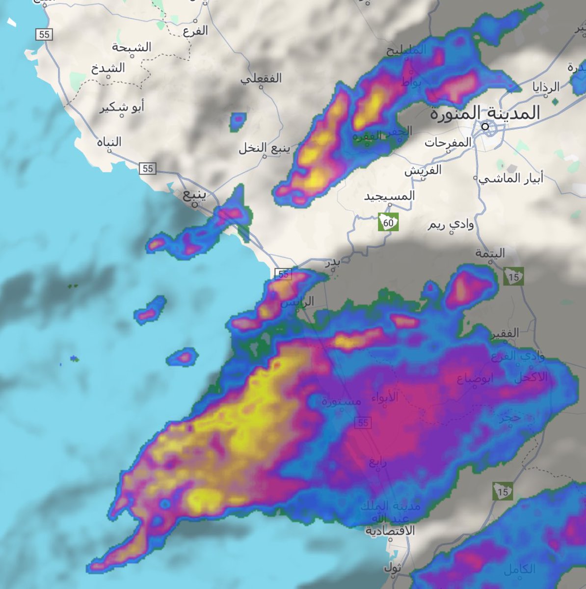 thniaan's tweet image. استوى هالخيال المذيل باتجاه الساحل