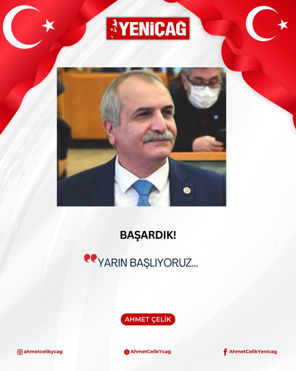 Ahmet Çelik (@ahmetcelikycag) on Twitter photo 