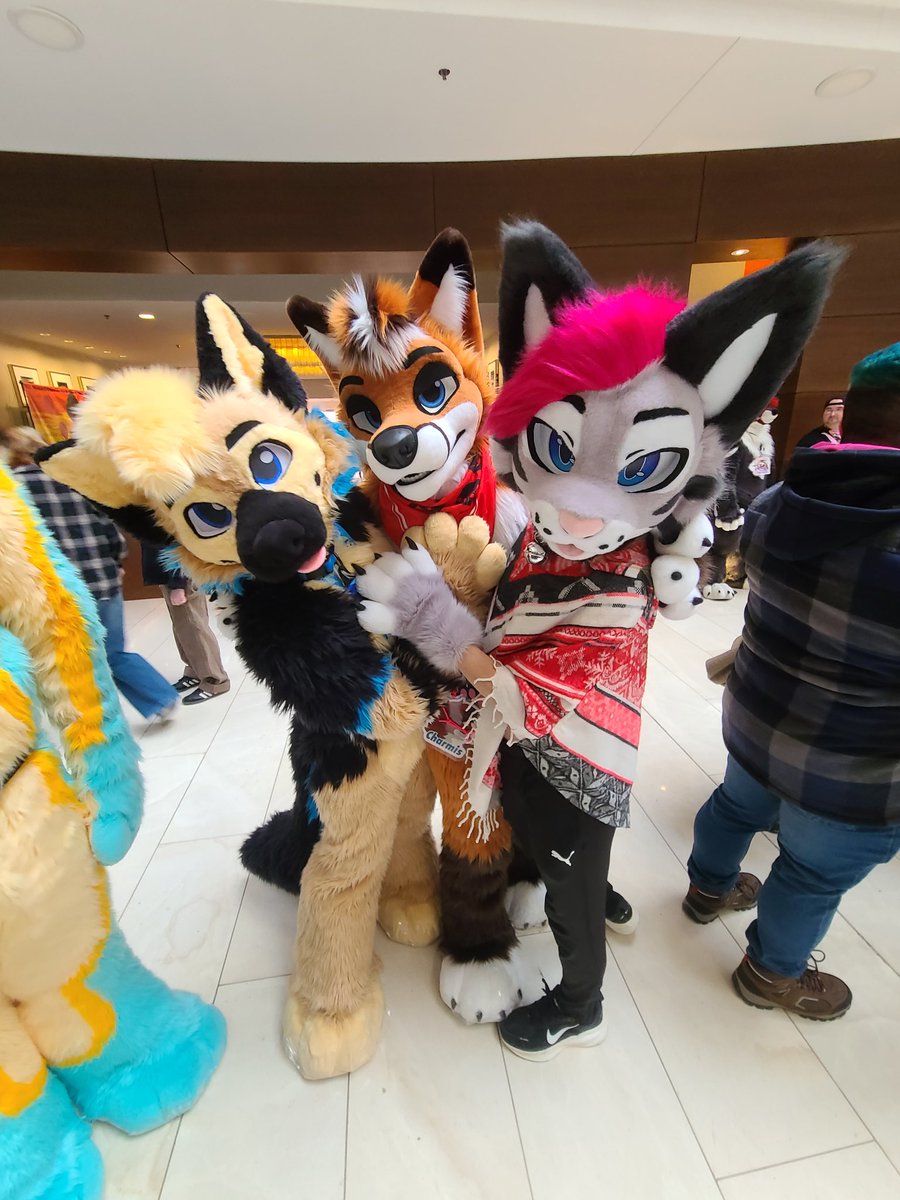 <a href="/ranger_shep/">ranger 🔜 MFF</a> and <a href="/Melon_mow/">Soju cat ➔ MFF, FC</a> caught themselves a <a href="/Charmis_fox/">Charmis</a> at #MFF2025 🐶🦊🐱