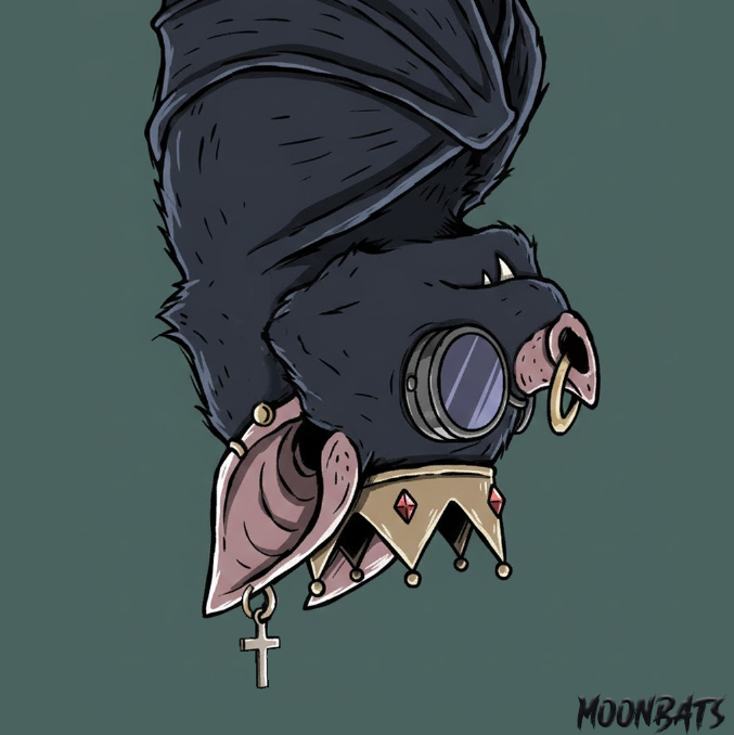 Sometimes a little shift in perspective is all it takes to see how much light is around you. 
Every twist, every turn, every angle reminds us we’re still growing, still blessed, and still soaring.

Keep shining, bat fam!! #MoonBats4Life