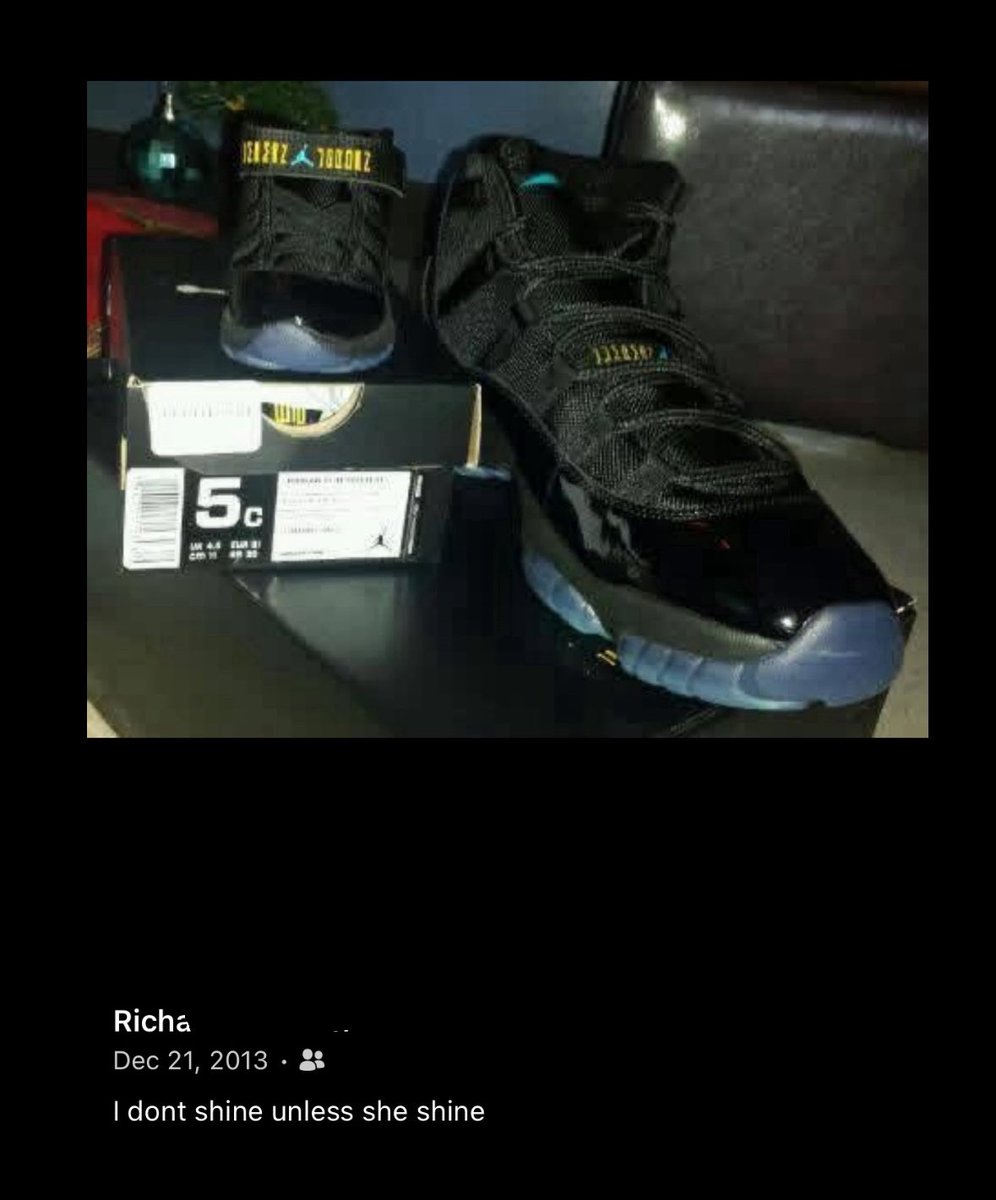 Realrich718's tweet photo. NGL you really had to be there. When 11s was prestigious and touching for retail was mythical. Was just baby girl and I last time now I gotta get 3 pairs put baby boy on. Make 11s great again tho @Nike lower the patent leather plzz

#airjordan11 #nike #jumpman23 #sneakerhead https://t.co/HqzTMQYykb