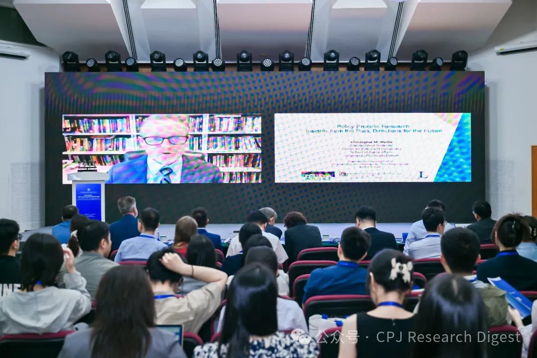 CPJoural's tweet image. #ICCPS2025 Keynote — Christopher M. Weible
Prof. Weible highlighted policy’s dynamic ties to politics, the evolution of ACF &amp;amp; NPF, and the importance of community engagement and transparency for the future of policy process research.
#PolicyProcess