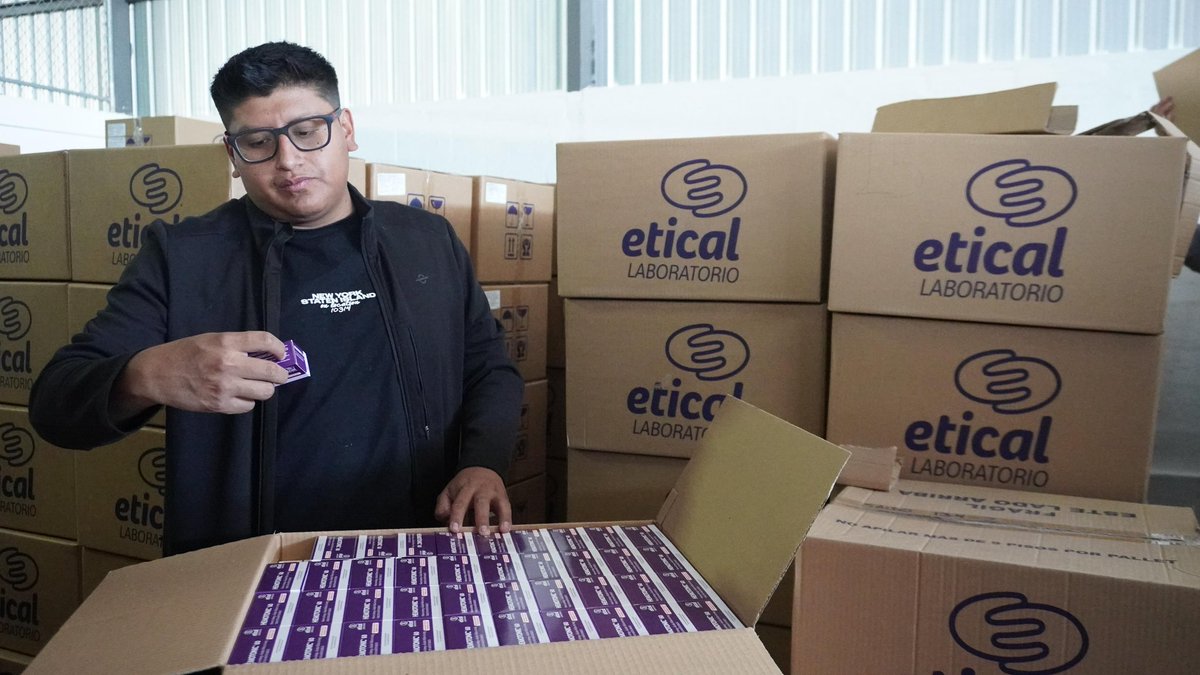 ¡Grandes noticias para nuestras mamitas gestantes! 🤰

Hoy receptamos más de 25,5 millones de tabletas de de sales de hierro + ácido fólico sólido oral, con una inversión de $1.530.592. 

#ElNuevoEcuador