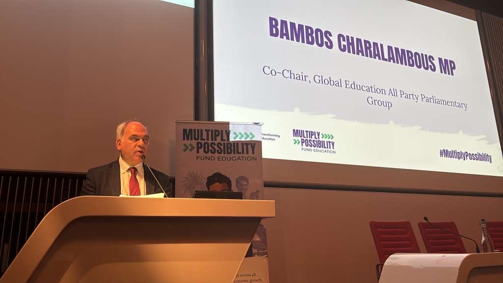GPforEducation's tweet photo. The UK, GPE’s longest-standing partner, continues to champion global education 🇬🇧 At the #MultiplyPossibility launch in London, partners reaffirmed the UK’s commitment to helping millions more children learn and unlocking opportunity for every child.
@ItalyinUK
@Georgewgraham https://t.co/JL0u7z9vfS