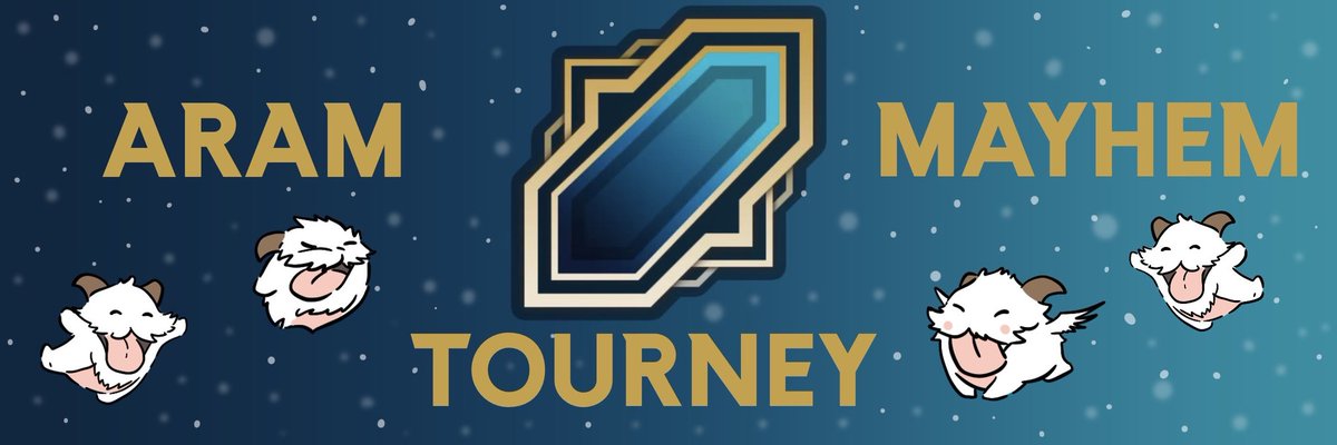 I'm hosting an ARAM Mayhem tournament!

It's a for-fun environment - just people gathered together and having a good time 😊 Join in and meet new people!

Discord link is down below!