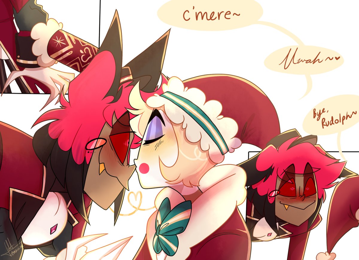 iknowitsholly but maybe al doesnt know it #HazbinHotel #radioapple