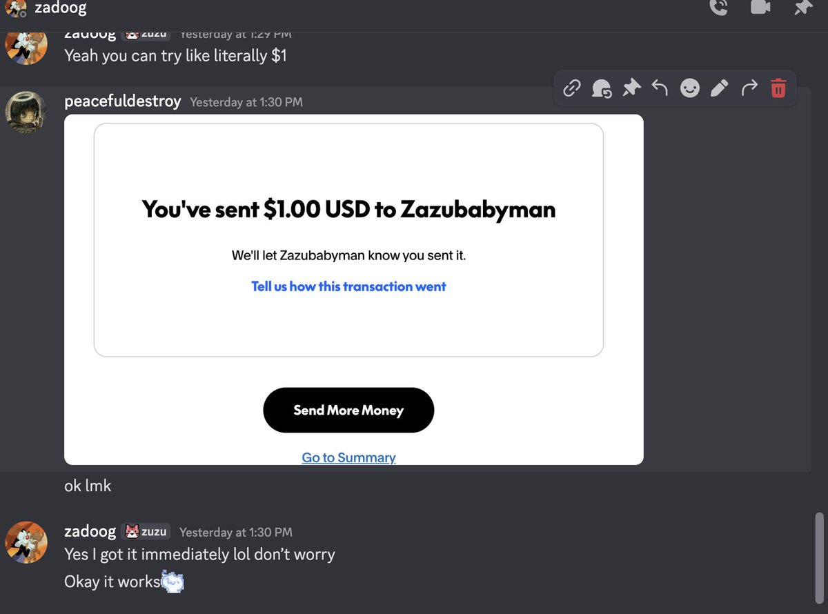 I got in contact with the zazu owner and she accepted me paying her fee's 

She gave me a pyapal and I am in direct contact with her 

will be sending all dev fees to her thru her paypal

$zazu 

CA: AviKHWoXAHcpRnCX3cH38fHtjjn11aL9Pqjid3sZpump