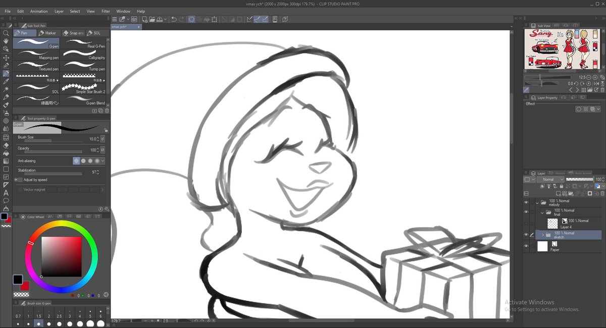 wip of something special im doing for this month. you'll see :)