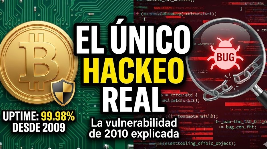 ¿Sabías que Bitcoin solo ha sido hackeado una vez?

Es uno de los sistemas de pago más seguros

Con un uptime del 99,98% desde 2009

Ya solo por eso vale la pena estudiarlo

Pero un día tuvo un desliz que casi lo hace desaparecer

Hilo🧵