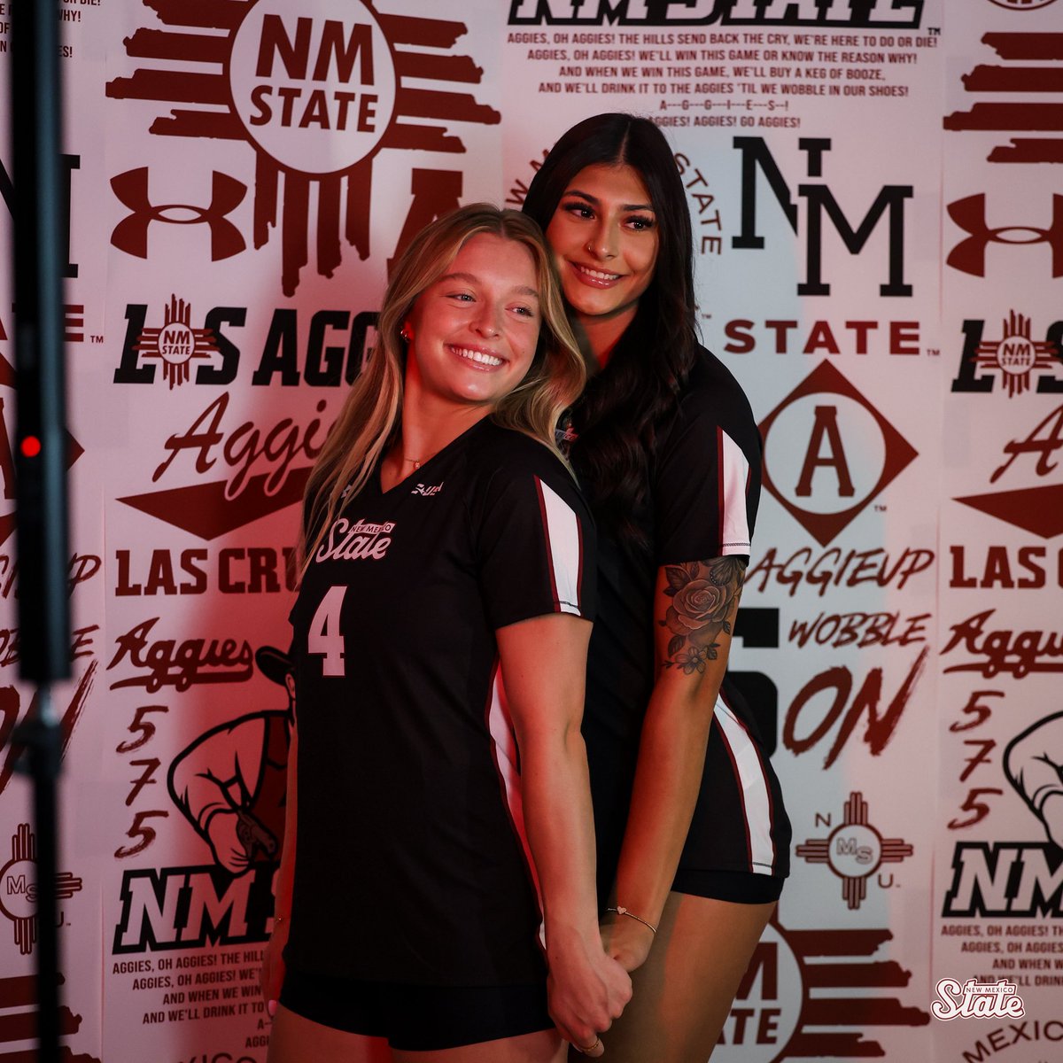 NM State Volleyball tweet media