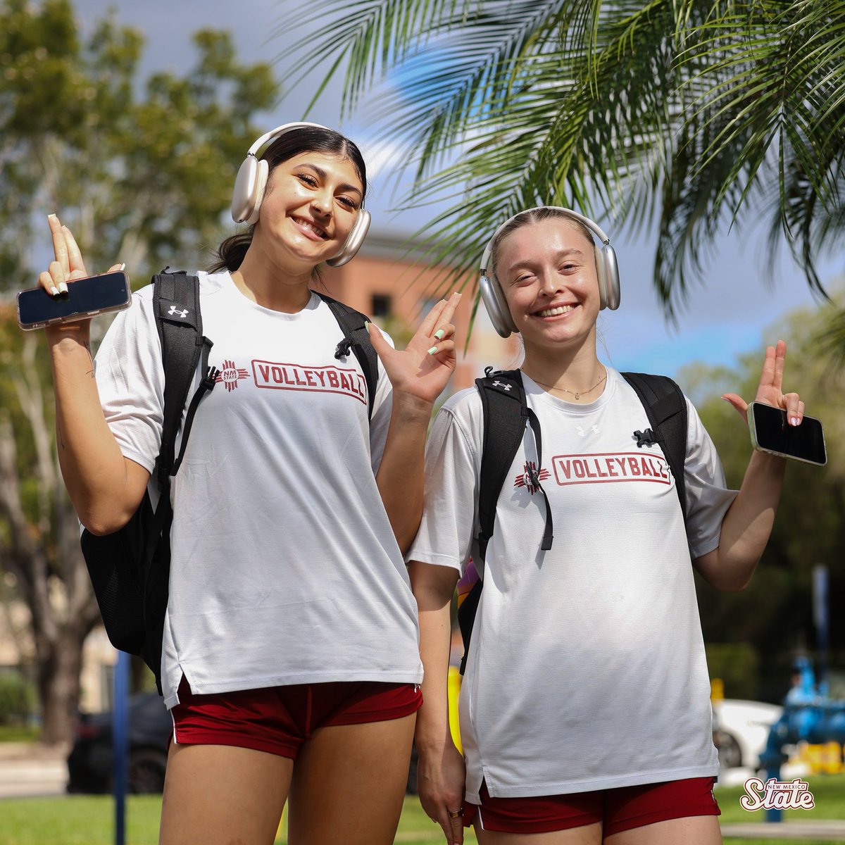 NM State Volleyball tweet media