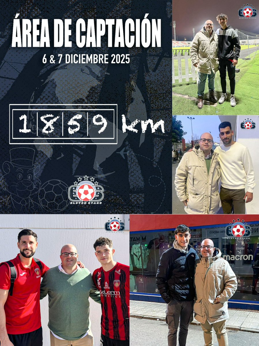 El hombre del kilometraje infinito 🛣️. Nuestro director general, Bernardo Ruiz, completó un nuevo #ElevenOnTour y tras recorrer 1⃣.8⃣5⃣9⃣ kilómetros por #España visitó a <a href="/alesanchec/">Alee Sanchezz</a>, <a href="/BenitoDelValle1/">Benito Del Valle</a>, <a href="/Pedrogoonzaleez/">Pedro</a>, <a href="/Osama_chit9/">Osama Chit</a> y <a href="/alfonsoperal5/">Alfonso Peral</a> 👨‍👩‍👧‍👦. #PrimeraRFEF #SegundaRFEF