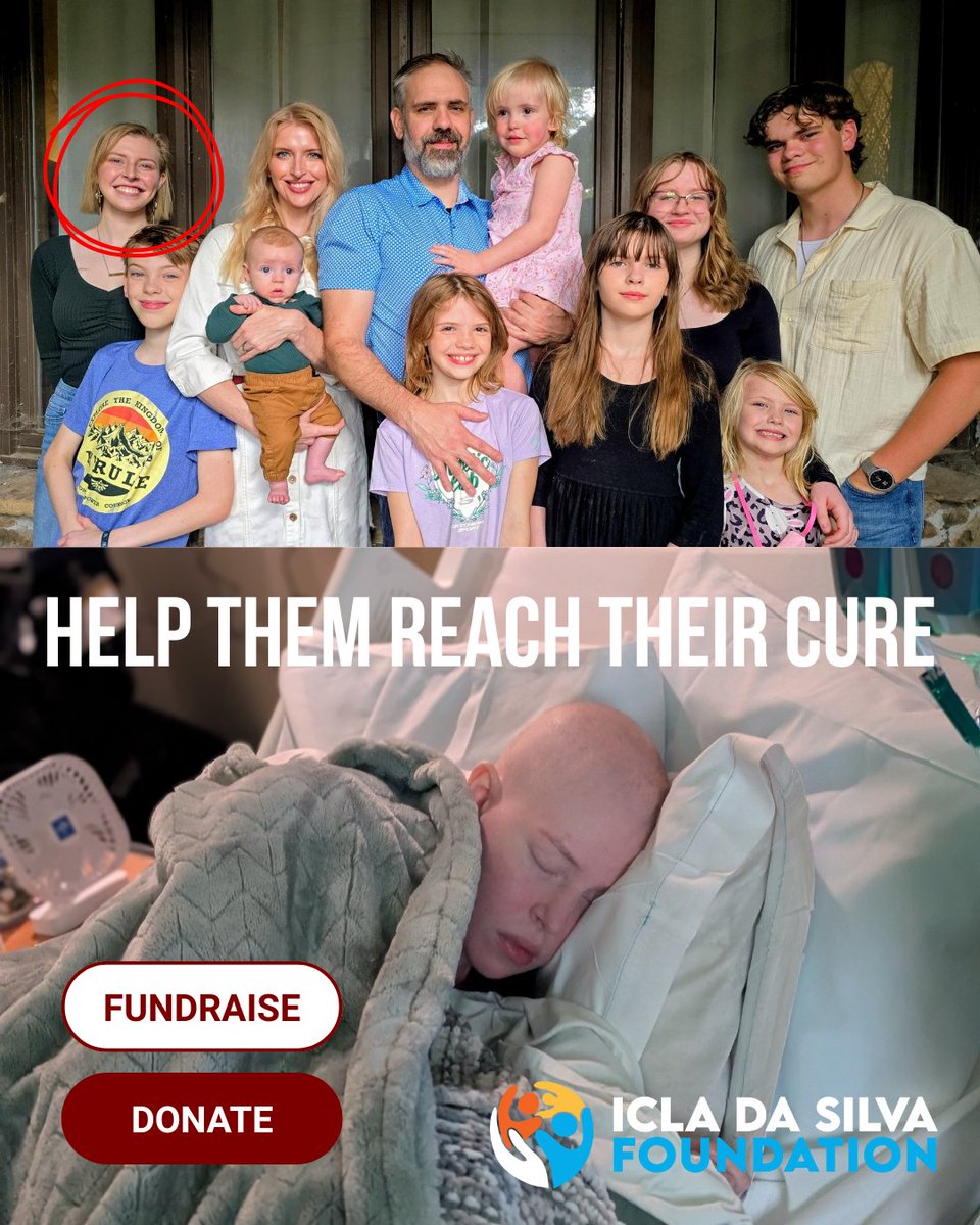 This family struggled when their oldest got cancer. 
A bone marrow transplant can be a harrowing experience; we helped ease the burden 💙
You can help another family reach their cure! Visit icla.org/cure

#FightCancer #Lymphoma #BoneMarrowTransplant #helpingthoseinneed