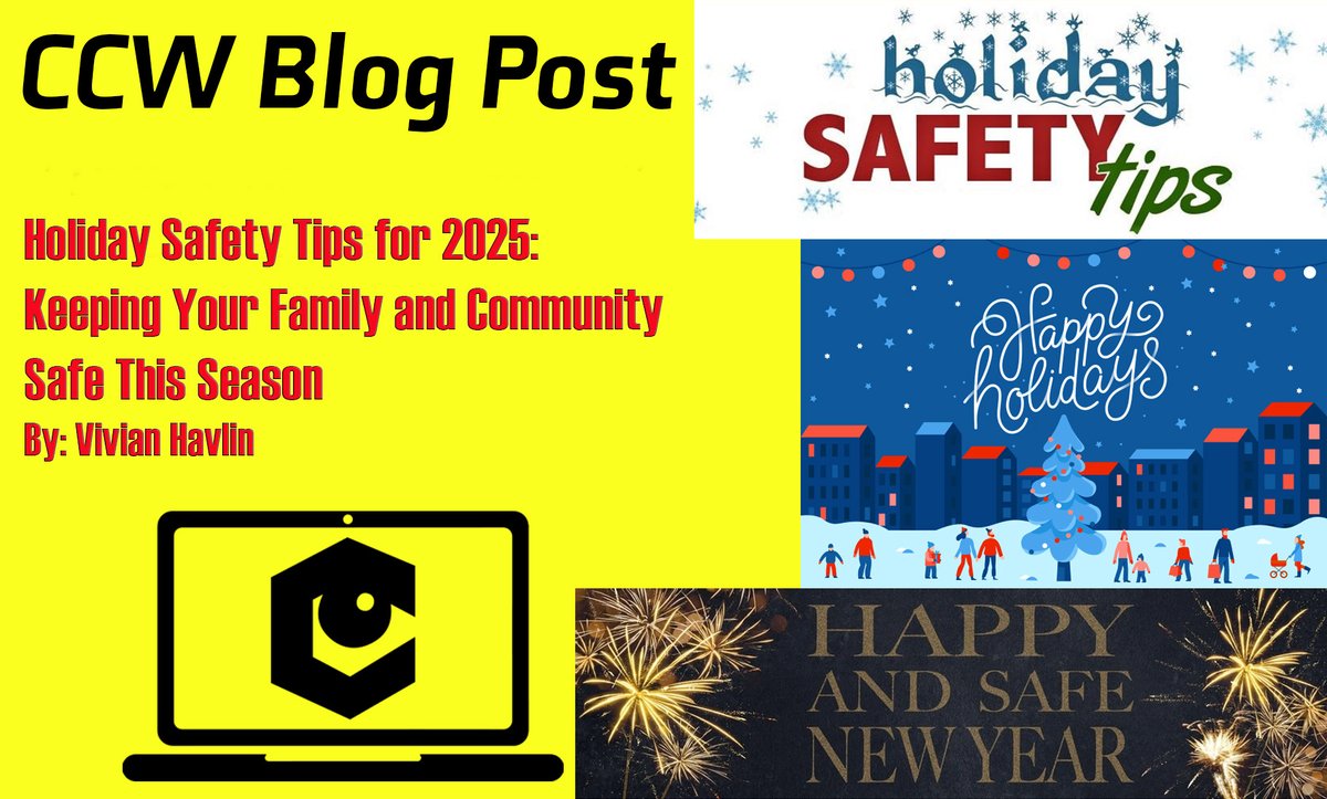 🚨New Blog Post🚨Holiday Safety Tips for 2025: Keeping Your Family and Community Safe This Season.  Read more here ---> citizenscrimewatch.org/holiday-safety…