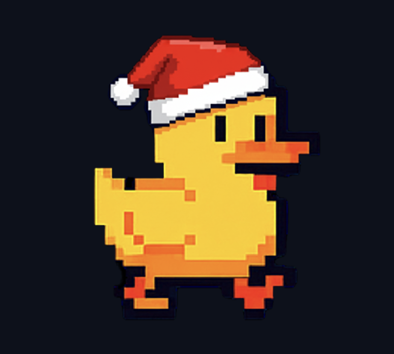 dbquacksapp's tweet photo. 🕵️‍♂️🎄 THE CHRISTMAS HEIST is coming soon!
Duckbert’s gearing up to crack a festive mystery — stay tuned for special holiday challenges! https://t.co/A4oGrR1LeS