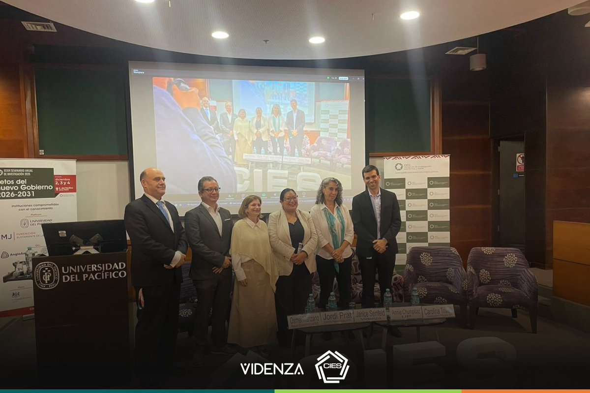 El 3 de diciembre, en <a href="/UdelPacifico/">Universidad del Pacífico</a>, se realizó la conferencia “¿Cómo hacemos que cada sol en salud valga más? Claves para mejorar la asignación y eficiencia del gasto”, presentada por <a href="/janice_seinfeld/">Janice Seinfeld</a>, presidenta de <a href="/VidenzaC/">Videnza Consultores</a>, como parte del XXXVI Seminario Anual de