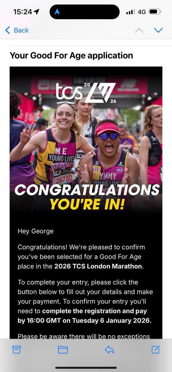 GeorgeClancy3's tweet photo. @LondonMarathon 👌 https://t.co/R9xQbw5GlI