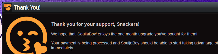 you'll never guess who I got for secret santa this year, <a href="/souljaboy/">Soulja Boy (Draco)</a>! enjoy christmas on Newgrounds! 🎅❄️
