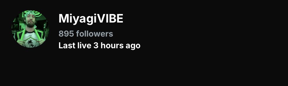 Folks! <a href="/MiyagiVibe/">MiyagiVIBE (You’re Favorite Sensei)🥋</a> is 5 followers away from 900 followers!! if we can get him to 900 followers by TONIGHT!! I may host a giveaway.. what will it be? Who knows?
