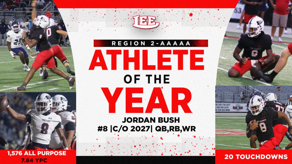 rockerlee229's tweet image. Congrats @JBush1108 on earning Athlete of the Year! #DSGB