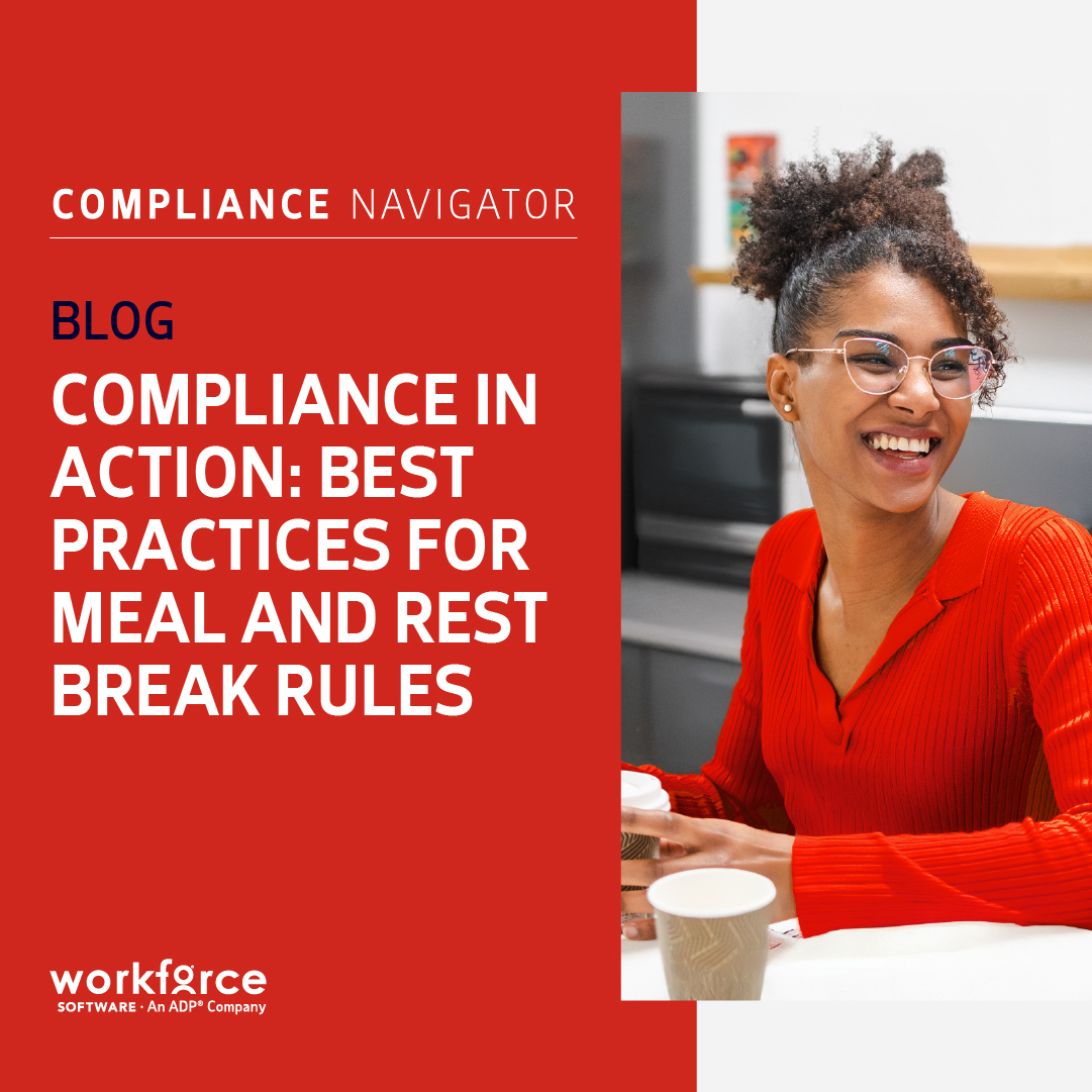 Staying compliant with federal, state and provincial meal and rest break laws is a growing challenge for employers. Our recent Compliance in Action webinar covered best practices for adhering to employment rest break rules. Get the recap now 👉 bit.ly/4oHSeJt