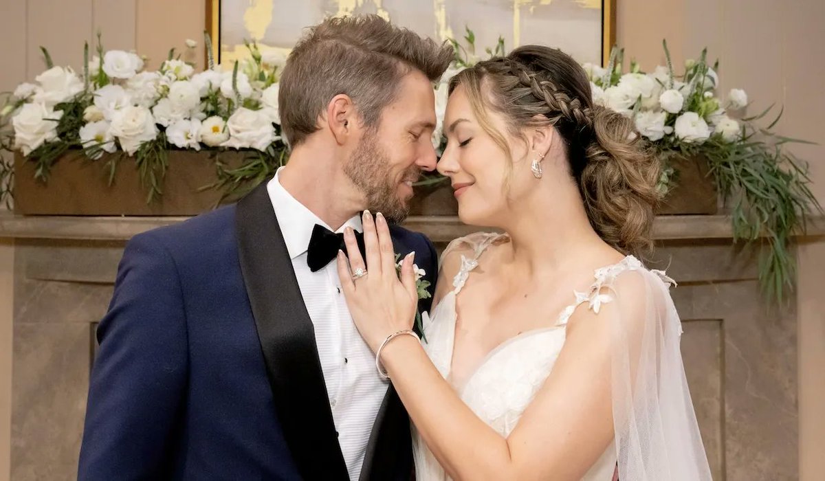 elise_rebecca_'s tweet image. The prettiest couple 🥰 #lope #BoldandBeautiful #BoldandtheBeautiful