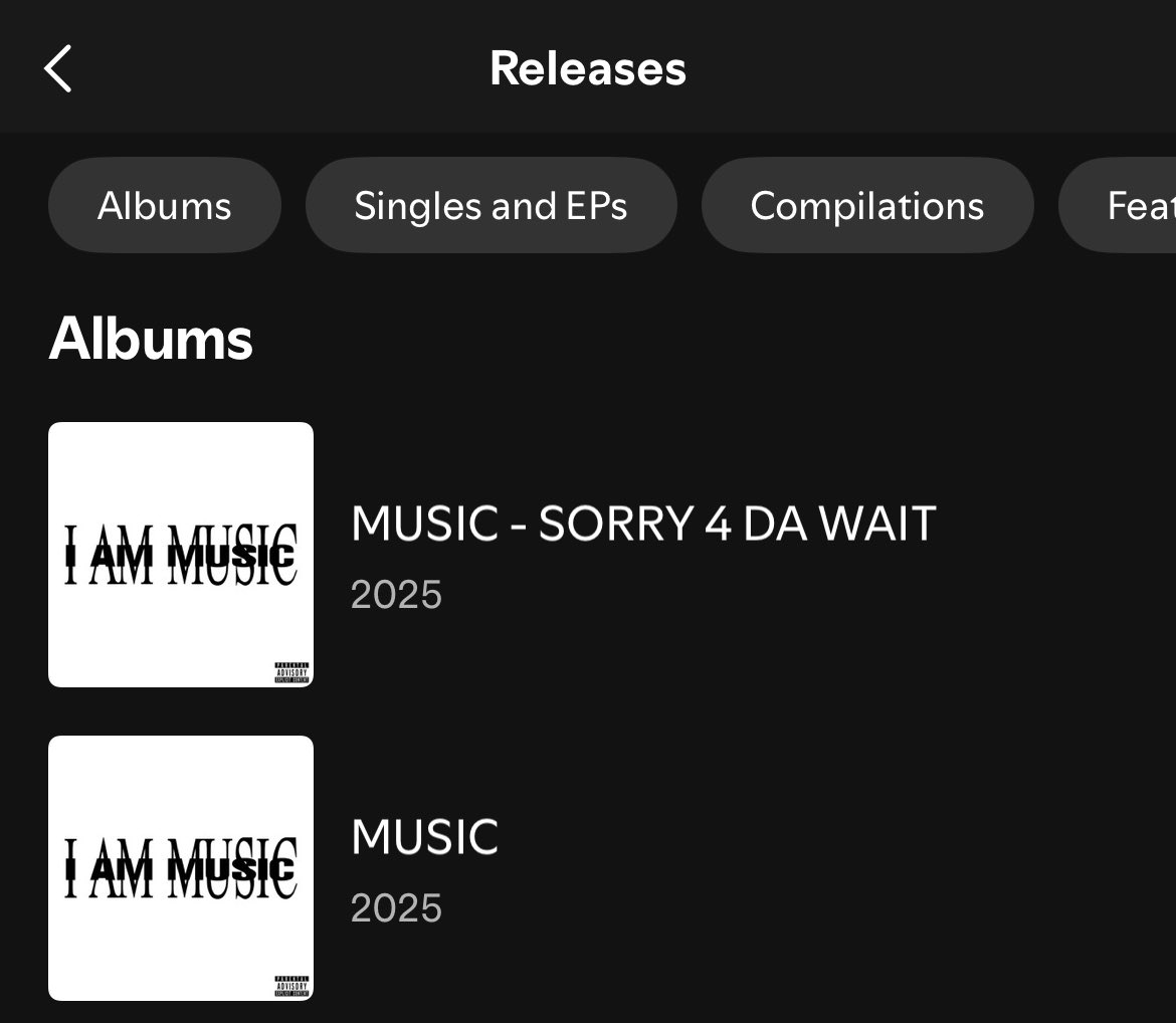 We can all agree that carti ruined his discography by dropping “sorry 4 da wait” as a separate album🥀