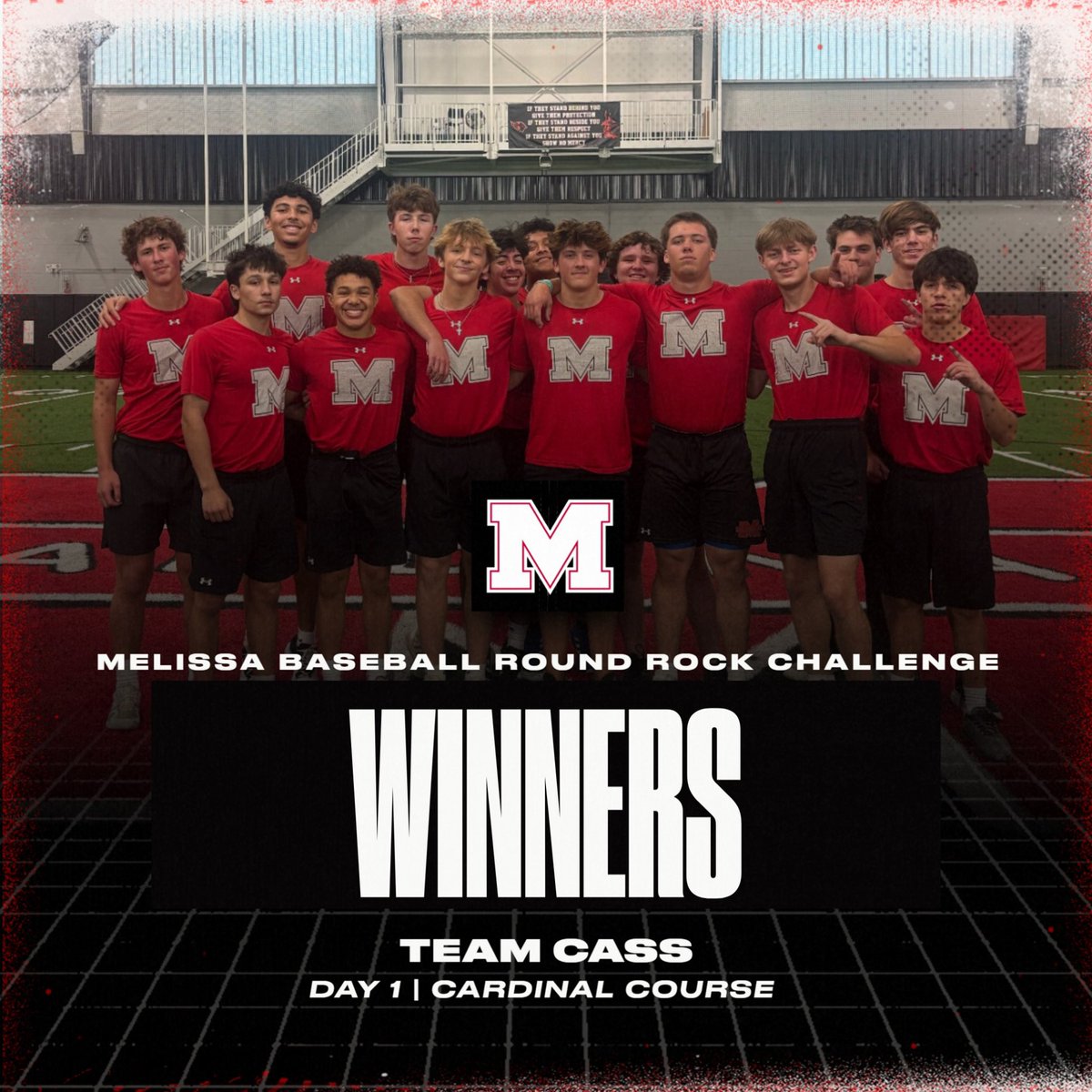 Team Cass wins the first challenge…

#LTH | #RRC | #DirtyBirdz