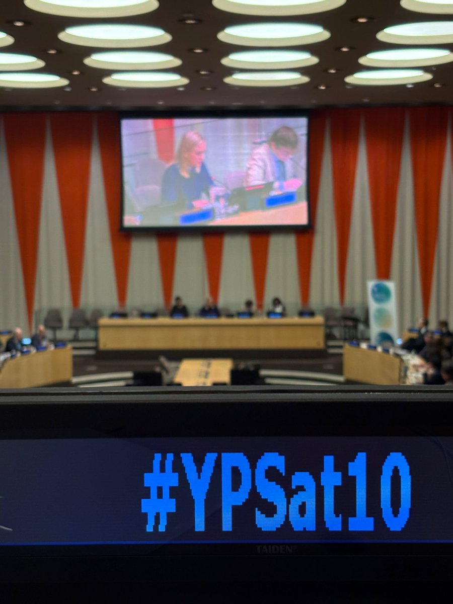 Young people aren’t just beneficiaries of peace, they are its driving force. Minister <a href="/elinavaltonen/">Elina Valtonen</a> joined young peacemakers to host a panel “From Vision to Action: 10 years of Youth, Peace &amp; Security” marking a decade of #YPS and strengthening youth leadership in peacebuilding.