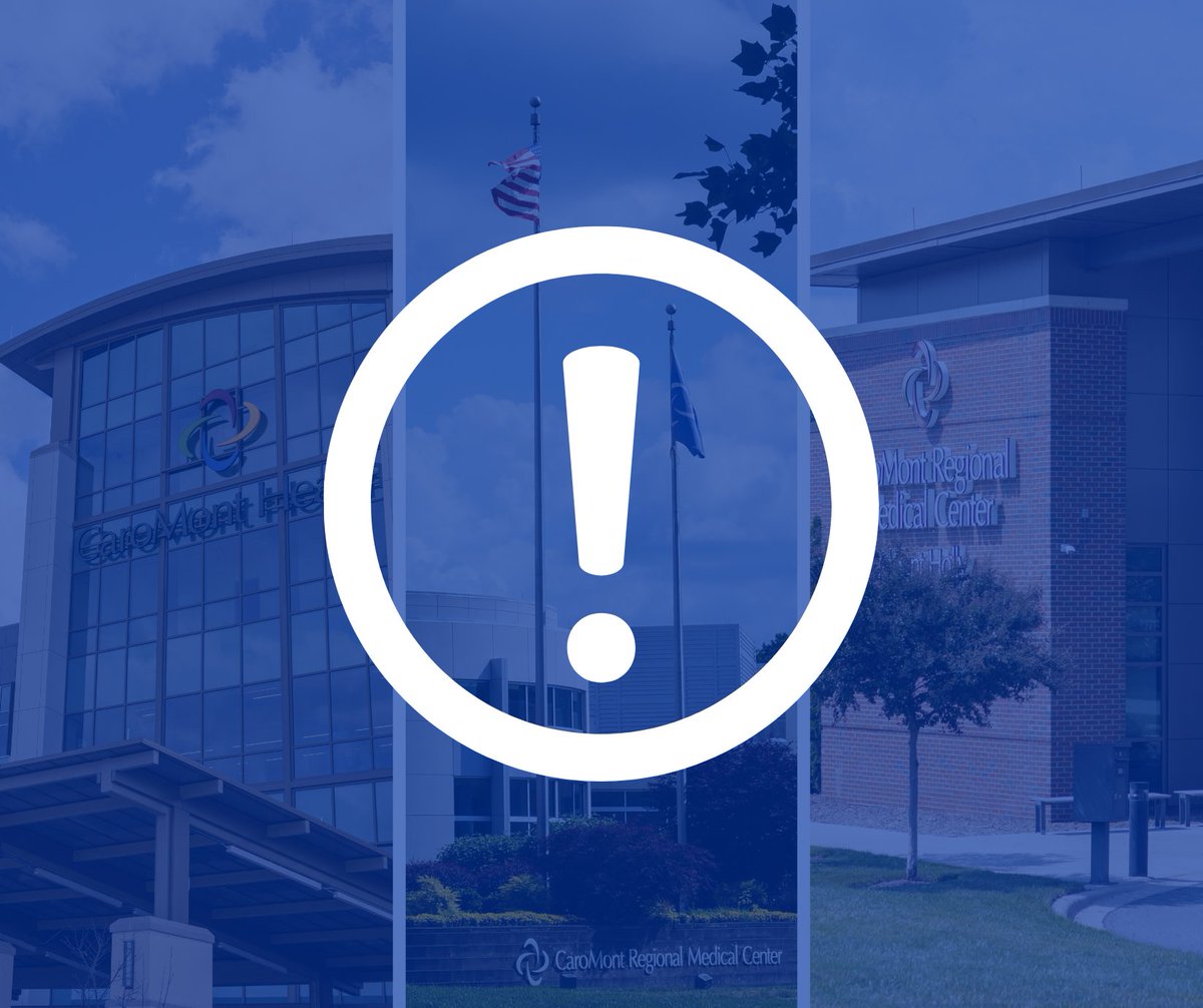 Due to the significant rise in flu and RSV cases across the region, CaroMont Health will implement visitor restrictions beginning Tuesday, December 9 at 7:00 a.m. For more information, please click here: caromonthealth.org/patients-visit…