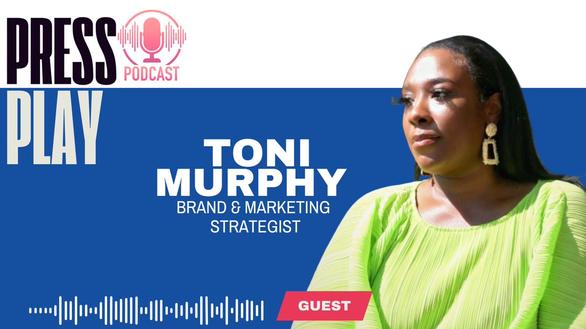 New Press Play episode is live!
We sat down with consultant + influencer strategist Toni Murphy! If you work in marketing or fundraising, this one’s worth your time. 🎙️

Watch now: youtu.be/Q2mwv9Gxy6M