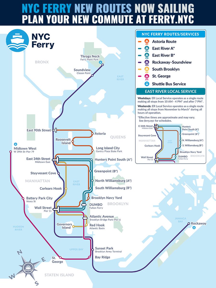 NYC Ferry tweet media