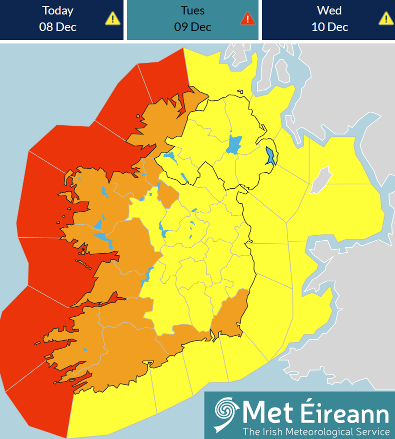 Met Éireann tweet media
