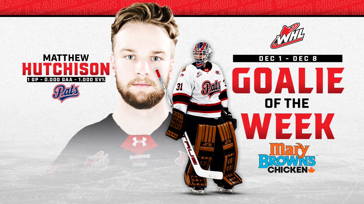 WHL Weekly Awards