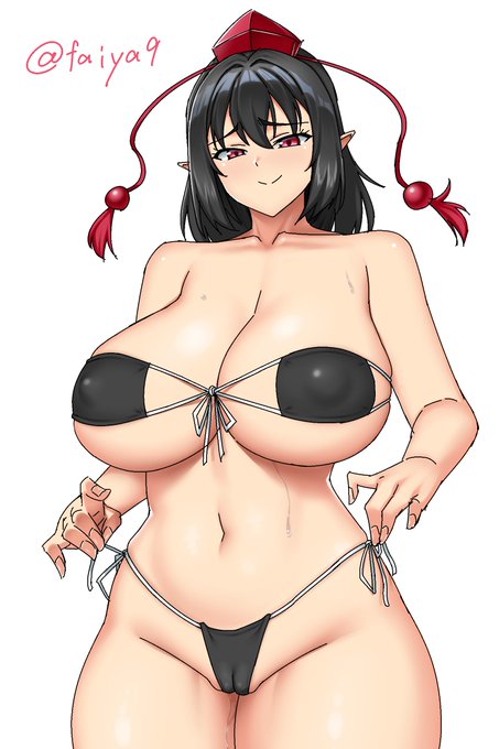 pixivブクマ1番多いのこのドスケベ水着射命丸、今年は一個も1000ブクマ行ってない悲報です・・w
 #今年も残りわずかなので今年一番伸びた絵を貼る 