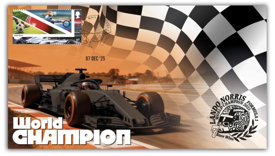 He’s done it! Lando Norris takes the win 🏆 - and we’ve got the cover to match! Limited run, don’t miss out!! 👀 buckinghamcovers.com/lando-norris-f…  

#f1 #LandoNorris #FormulaOne #Motorsport #collectables