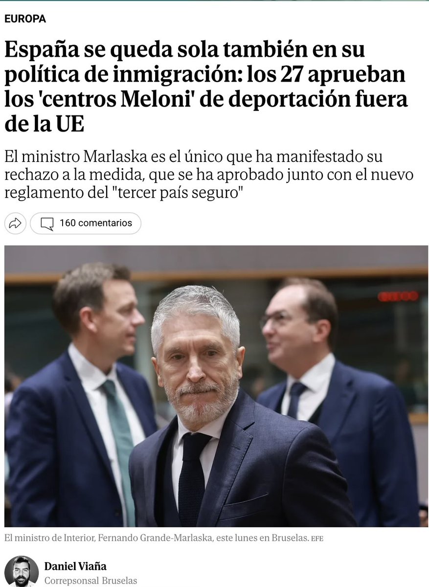 Dedicado a mis fans Abascalianos que sostienen que el PP vota con los socialistas en Europa

Se le jodió doblemente el relato a Vox, por el voto y por lo que se ha votado