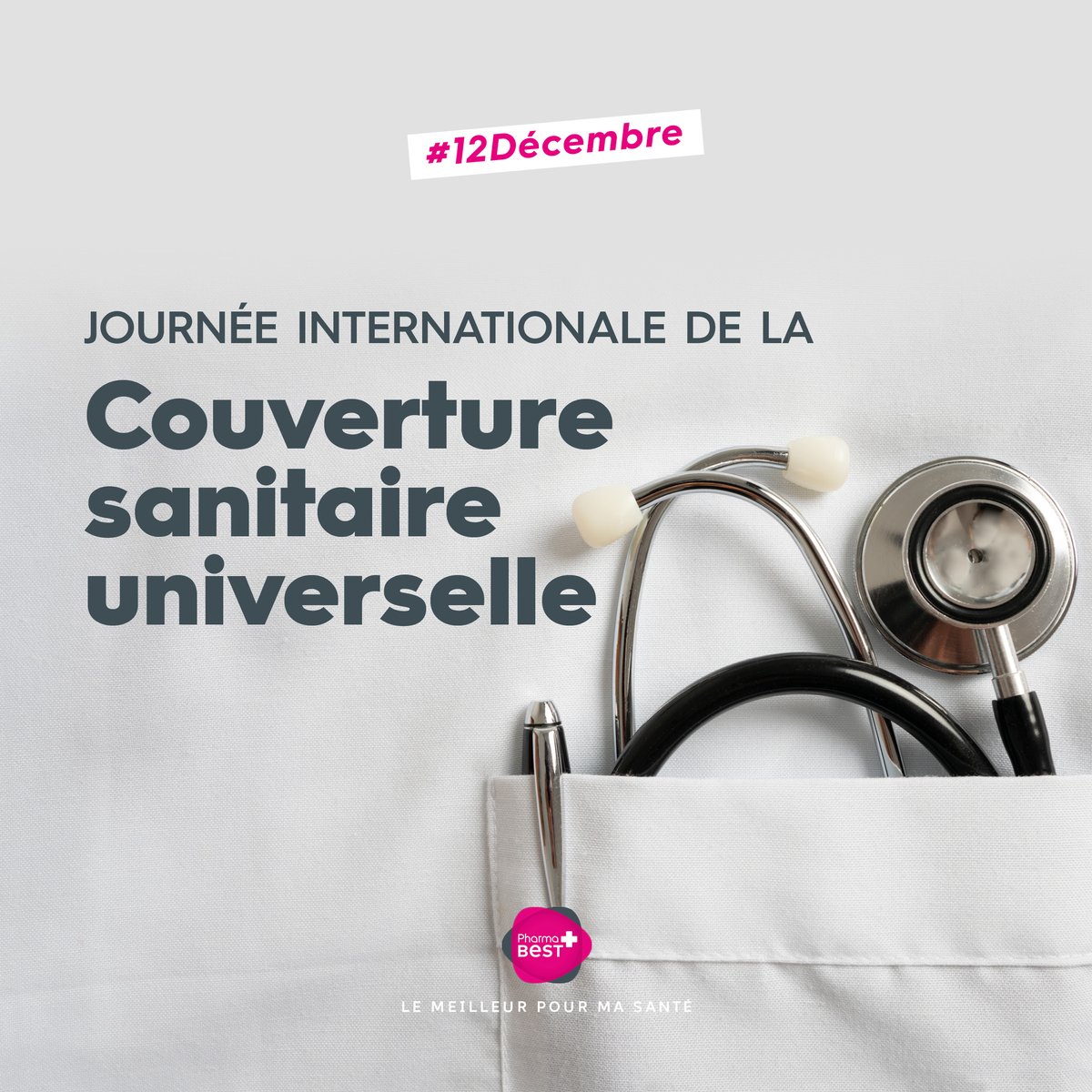 🌍 Journée internationale de la couverture sanitaire universelle | Chez #PharmaBest, nous considérons qu’une bonne santé commence par un accès simple, proche et abordable aux soins du quotidien. C’est exactement le message de cette journée : « santé pour tous, partout ».

Dans