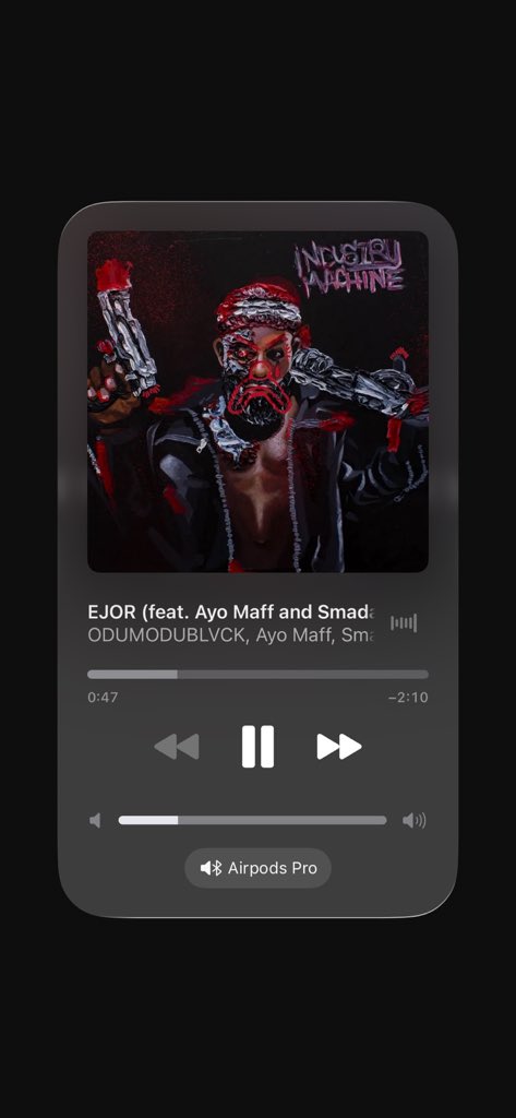 bohlex's tweet image. am I the only one enjoying this track from @_Odumodublvck album