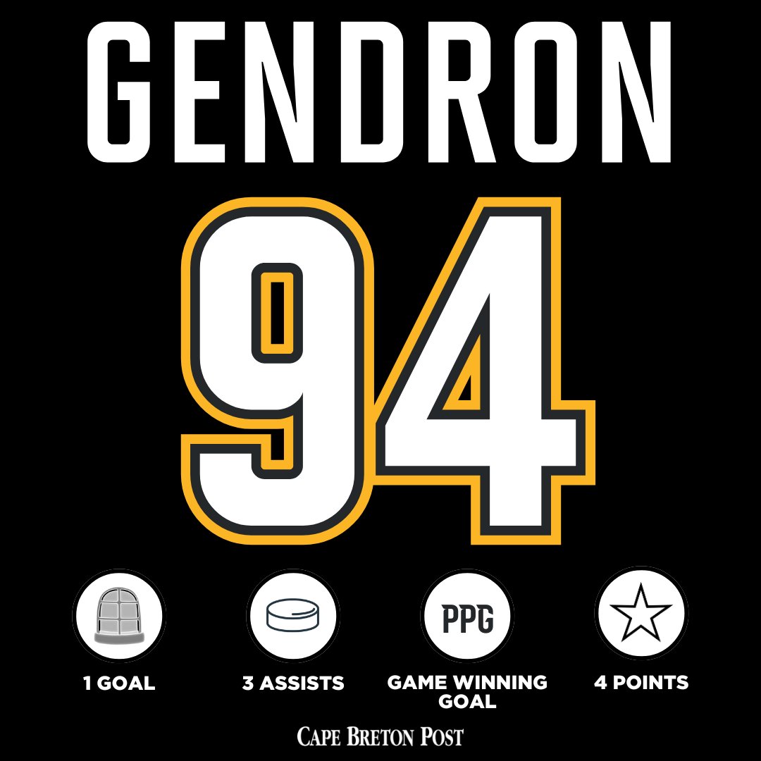 CBEHockey's tweet photo. gendy being gendy
#WeekendPerformer
https://t.co/h6tyBHg7ax https://t.co/A3lQHa1eq0