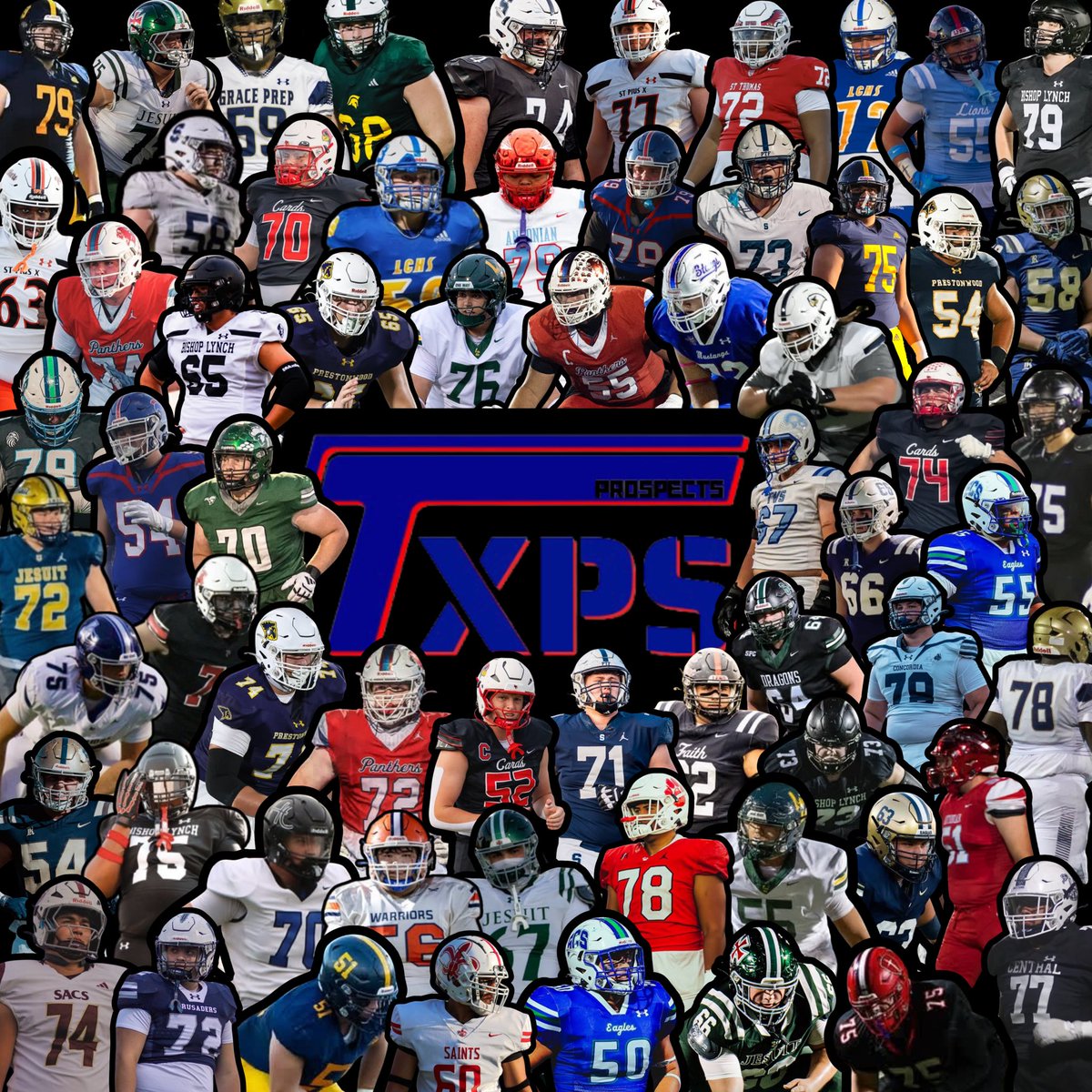 TXPrivateFBGuy's tweet photo. 🚨 Fall Update: Class of 2026 Offensive Lineman Rankings 🚨

Think you or a teammate should be added or moved up in the TXPSFB 2026 Offensive Line list?

If you see a player on this graphic, they’re already in our database.
If you don’t see someone, it means we either don’t have them yet or we’re missing a photo!

The best way to know we have you is to reply to this post!

#RecruitTXPSFB