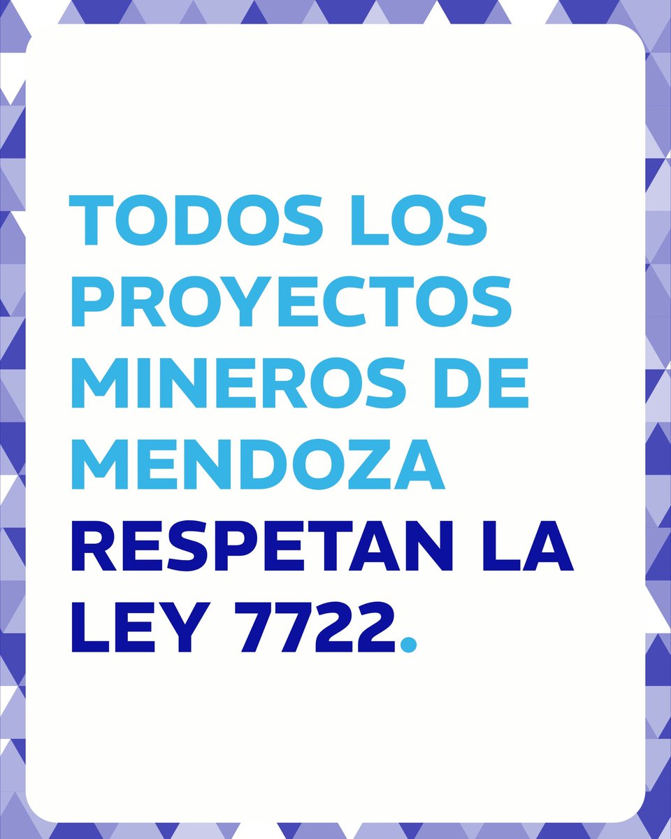 El Senado debate mañana el FUTURO productivo de Mendoza.

El proyecto PSJ Cobre Mendocino cuenta con media sanción porque se ajustó completamente a las exigencias de la Ley 7722. Se eliminó la lixiviación; se garantizó el resguardo hídrico.

La Legislatura tiene la