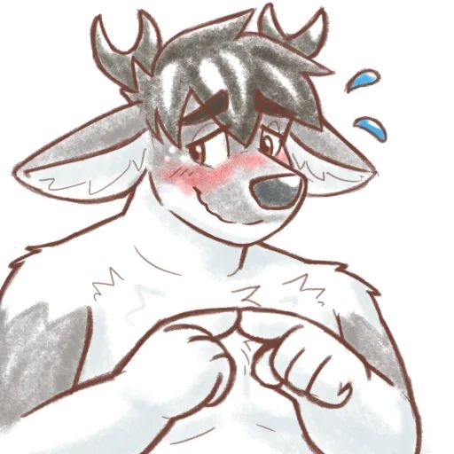 ADeersAD's tweet image. Fat deer love? 🥺