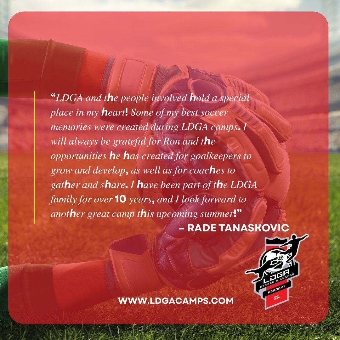 LDGA Goalkeeping tweet media