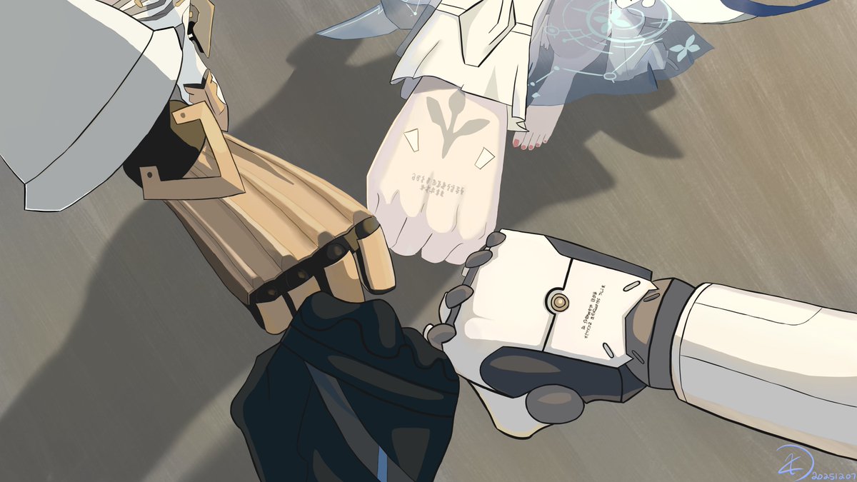 sapphireinseas's tweet photo. Gray Raven: Then and Now

Happy 6th PGR c:

#pgr #punishinggrayraven #战双帕弥什 #パニシング #퍼니싱 #PGRfanart #PGR6th https://t.co/Bw99art8vo